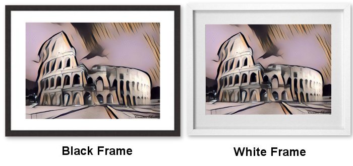 The Colosseum Rome By Creative Bubble Art